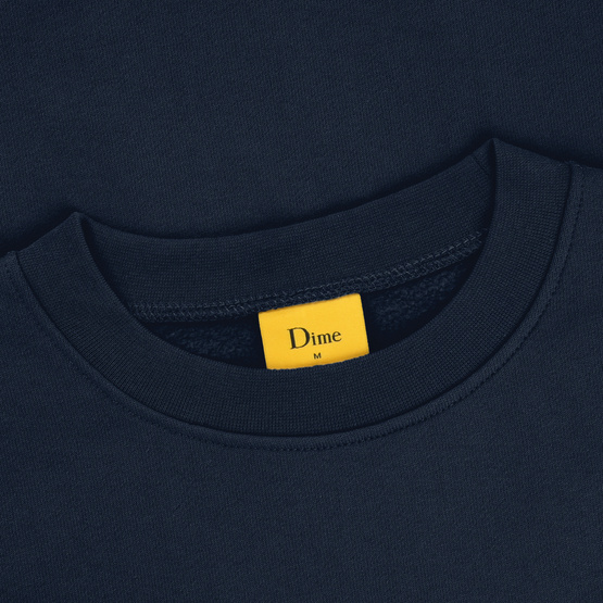 bluza Dime Classic Embossed Crewneck Black
