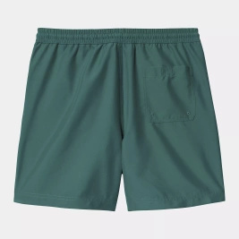 szorty Carhartt WIP Chase Swim Trunks (Rainforest/Gold)