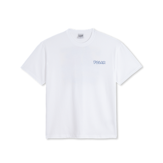 Polar Crash tee white