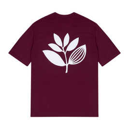 Magenta Plant Tee (Burgundy)