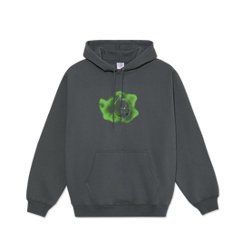 Polar Dave Hoodie | Metal Logo (Graphite)