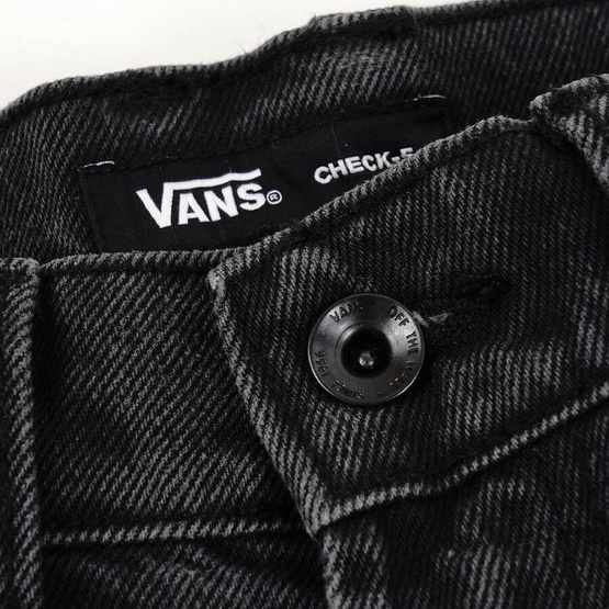 Vans Check-5 Baggy Denim Short (Washed Black) 