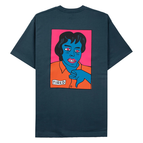 koszulka Tired Thumb Down SS Tee (Orion Blue)