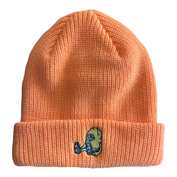Heroin Egg Beanie Neon Orange