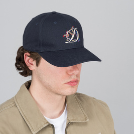 Dime D snake full fit cap midnight blue