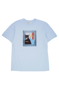 Fucking Awesome Welcome to Funky Town tee light blue