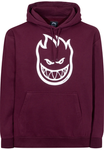 Spitfire Big Head Hoodie (Maroon /White)