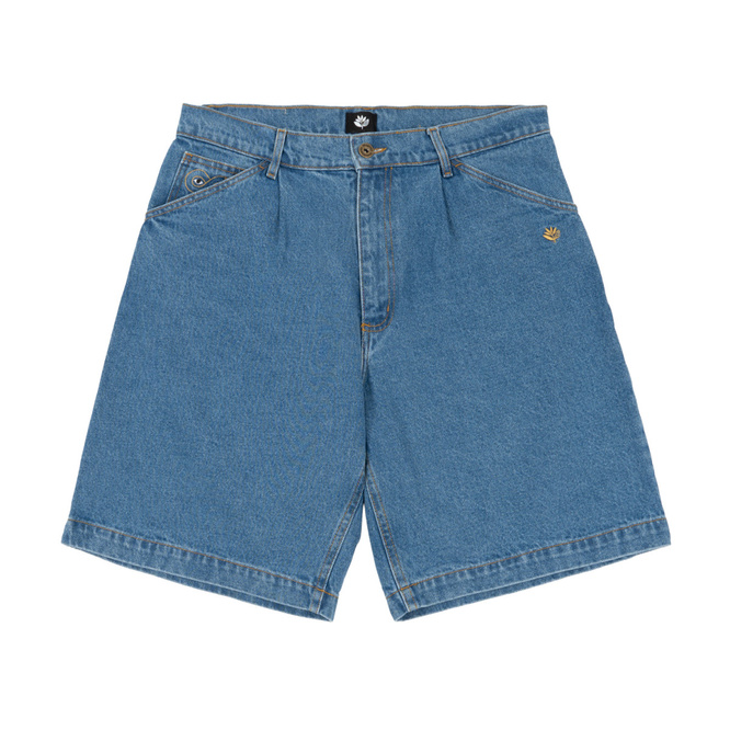 Magenta OG Denim Shorts (Blue)