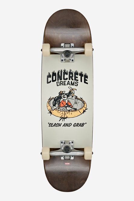 Globe Kids Softie Mid - Dark Maple/Concrete Dreams