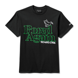 Call Me 917 - Bored Again Tee (Black) 