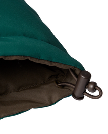 kurtka by Parra Protect The Sun Reversible Puffer Jacket (Brown)