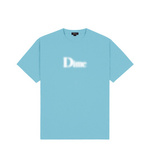 Dime classic blurry t-shirt ocean blue