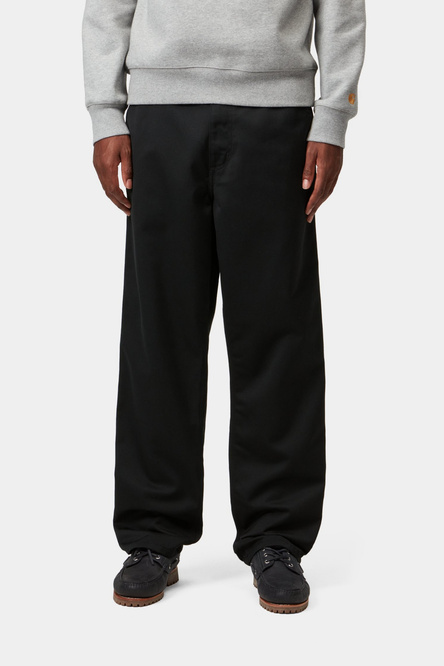 spodnie Carhartt WIP Single Knee Pant Black rinsed