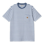 koszulka Carhartt WIP S/S Seidler Pocket T-Shirt (Sorrent/ White)