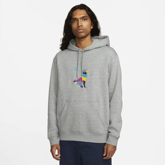 Nike Sb Stand Alone Hoodie 2 Dk Grey Heather