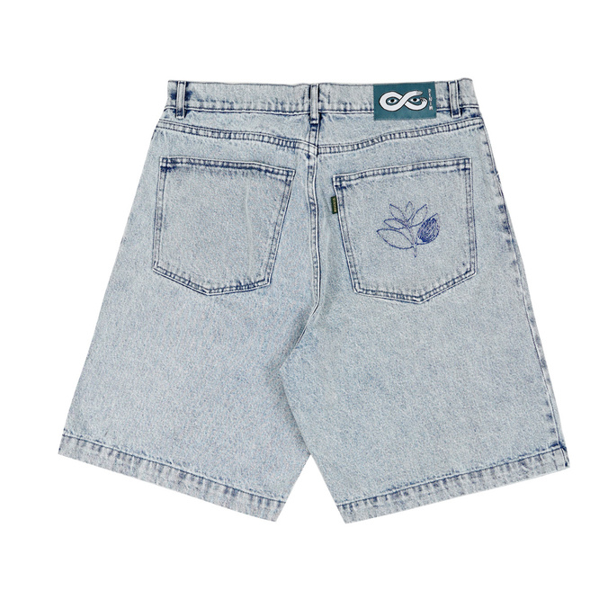 Magenta OG Denim Long shorts washed