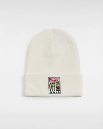 Vans 106 Ave Tall Cuff Beanie (White)