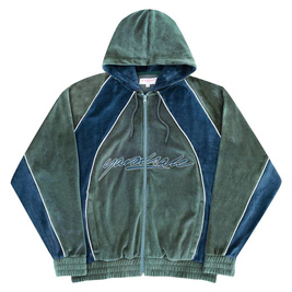 bluza Yardsale Gem Velour Hood (Green/Navy)