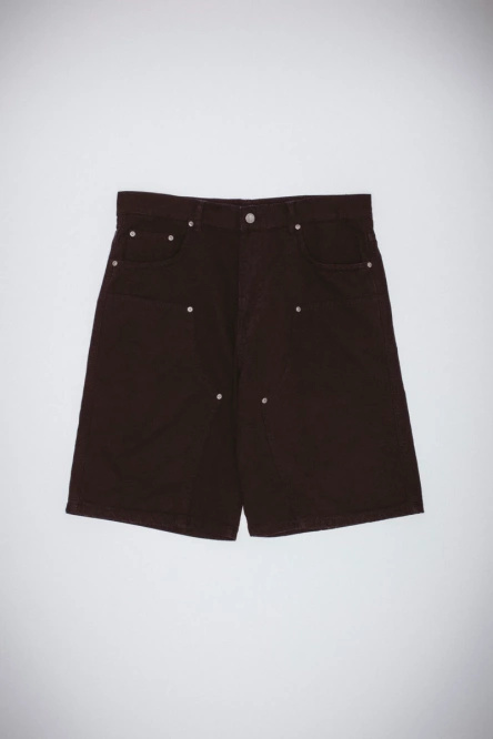 Fucking Awesome Canvas Double Knee Short (Black)