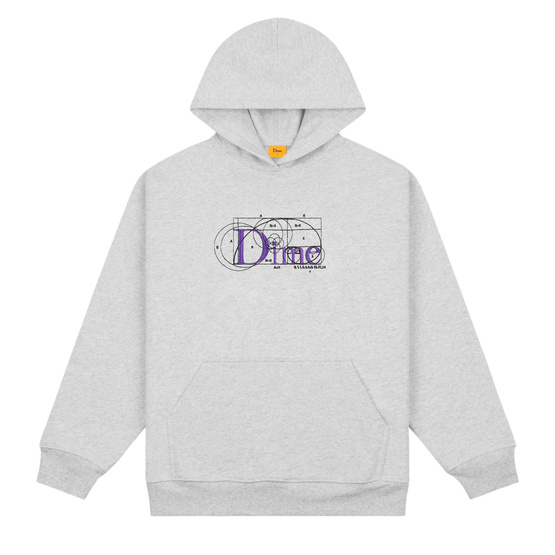 Dime Classic ratio hoodie grey