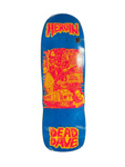 Heroin Skateboards DD Allegory of Fear deck 10.1" blue