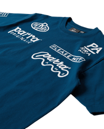 Koszulka By Parra Media training t-shirt (Blue)