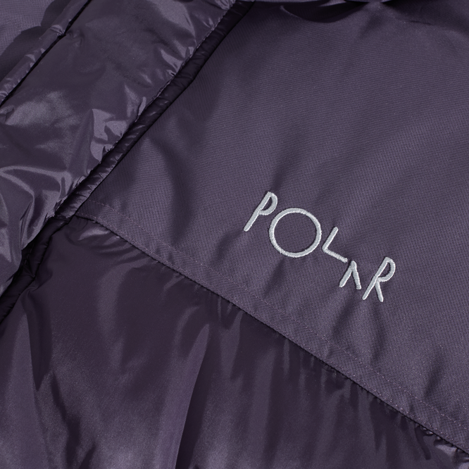 Polar Basic Puffer Vest (Dark Violet)