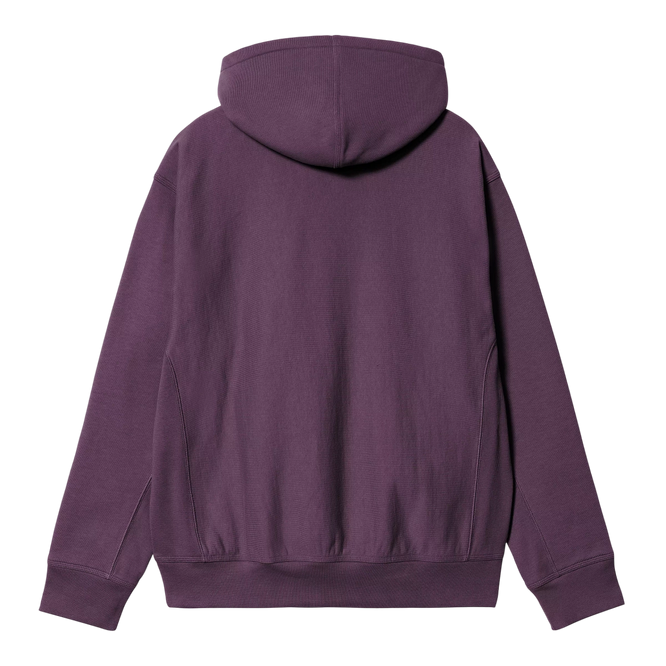 bluza Carhartt WIP Hooded American Script (Huckleberry)