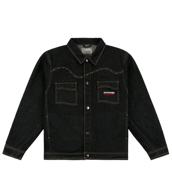 kurtka Dime Denim Western Jacket black washed