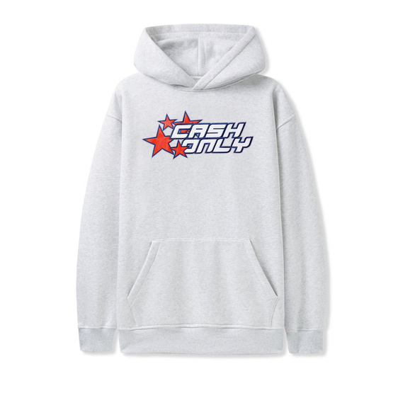 Cash Only Stars Pullover Hood (Grey)