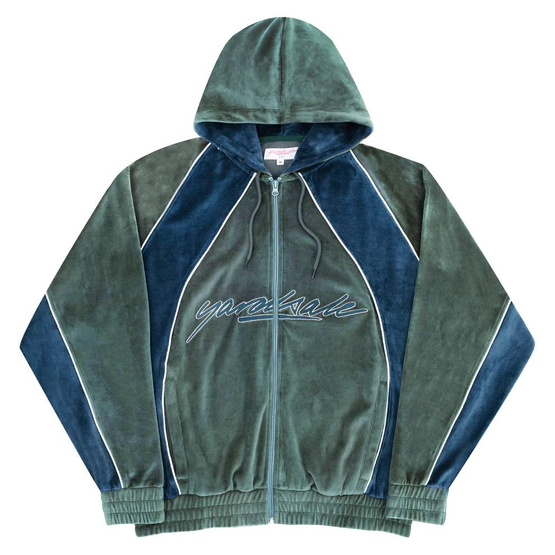 bluza Yardsale Gem Velour Hood (Green/Navy)