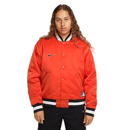 Nike Sb Varsity Skate Jacket Team Orange/black/sail/white