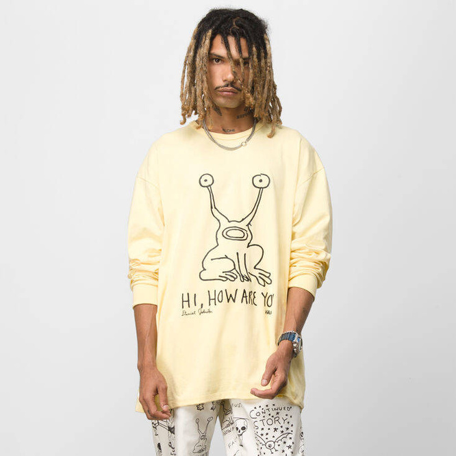 longsleeve Vans x Daniel Johnston OTW (Banana)