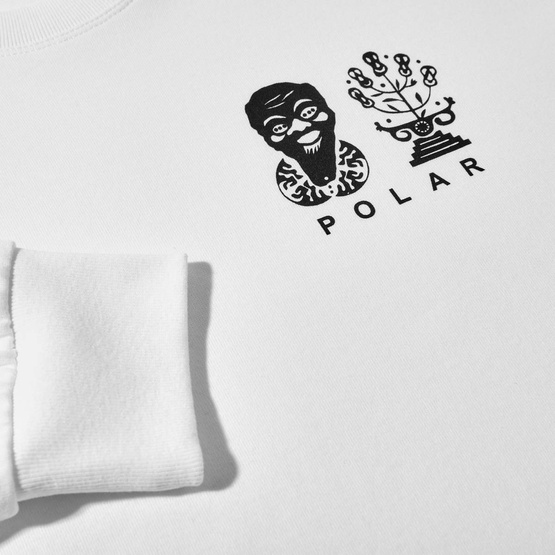 Polar Spiral Longsleeve (White)