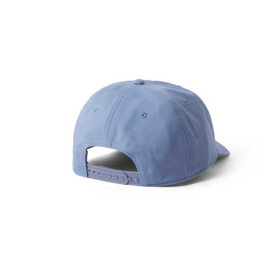 Polar Earthquake patch cap oxford blue