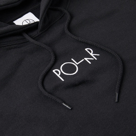 polar default hoodie black