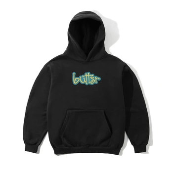 Butter Connection Pullover Hood Black