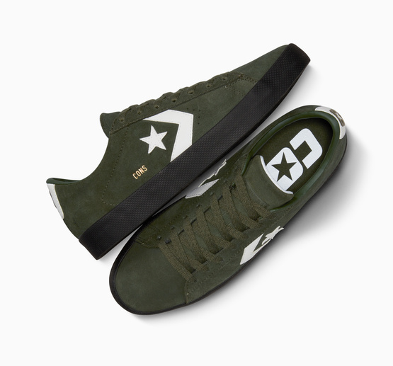 Converse Vulc Pro Suede (Green/Black)