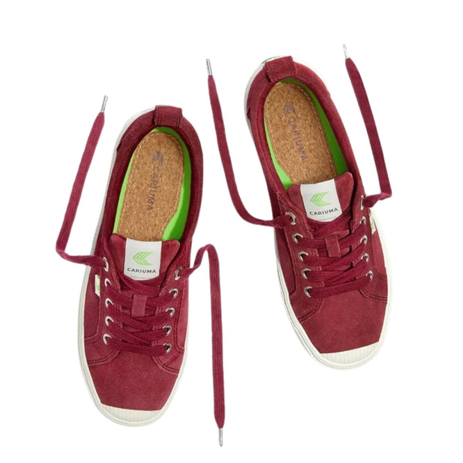 Cariuma OCA Low (Cabernet/Suede)