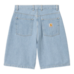 szorty Carhartt WIP Brandon Short (Blue Heavy Stone Bleached) 