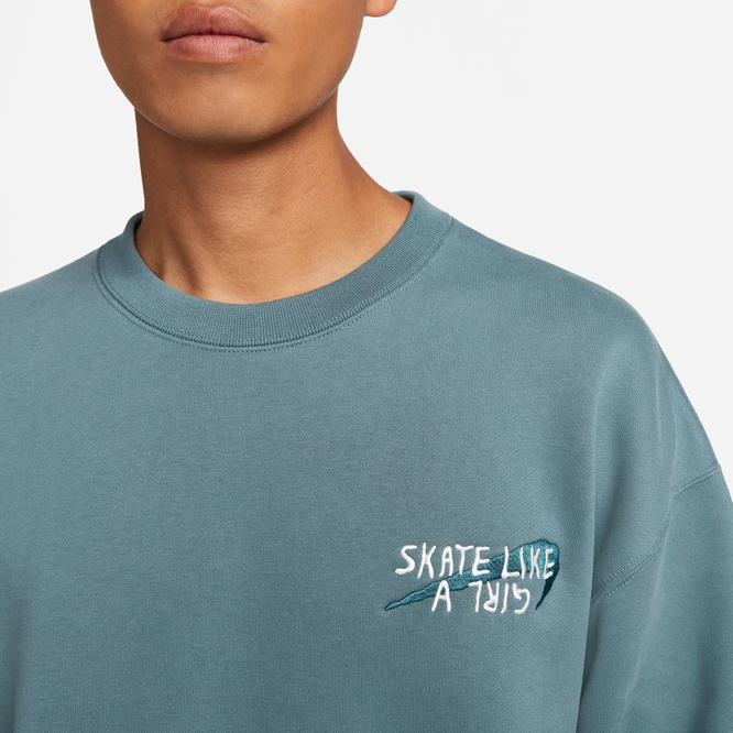 Bluza Nike SB Fleece Skate Crew "Skate Like A Girl"
