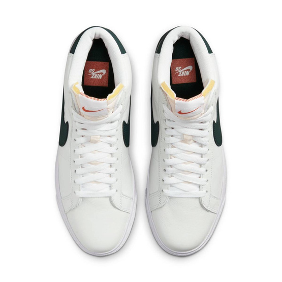 Buty Nike SB Zoom Blazer Mid ISO White/pro Green-white-pro Green