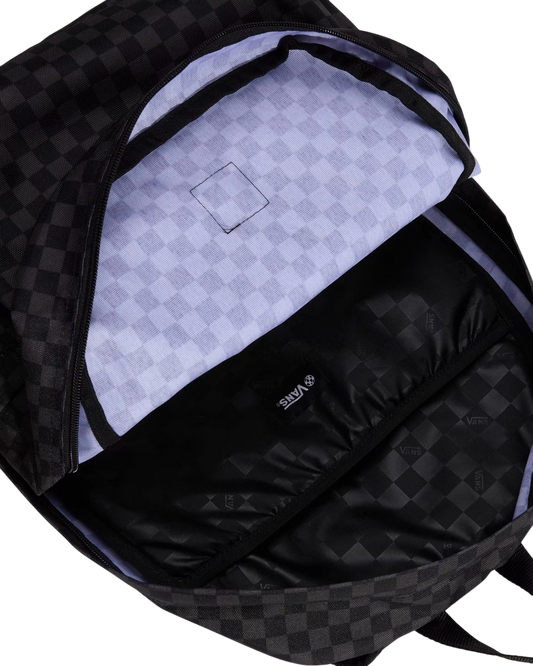 plecak Vans Old School Check Backpack (Black/charcoral)