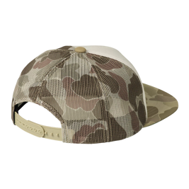 czapka Carhartt WIP Graphic Trucker Cap (Camo Duck, Desert / White)