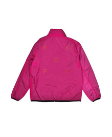 kurtka POP TRADING COMPANY plada reversible jacket black/pink