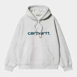 bluza Carhartt WIP Hooded Carhartt Sweat (Ash Heather/Blue))