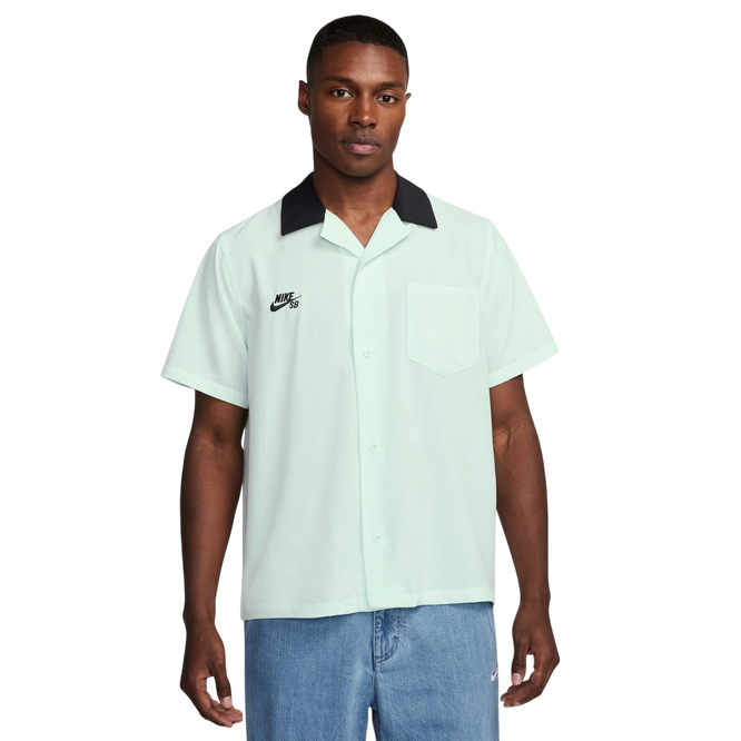 Nike SB Short-Sleeve Bowling Button-Up Shirt Paris 2024 Olympics