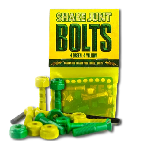 Shake Junt Bag O' Bolts 4 Green, 4 Yellow