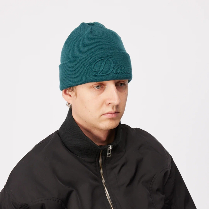 Czapka Dime Cursive Fold Beanie (Teal)