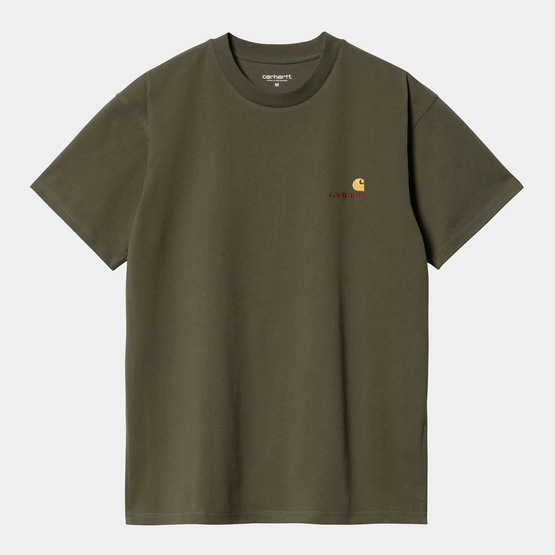 Carhartt WIP S/S American Script T (Plant)